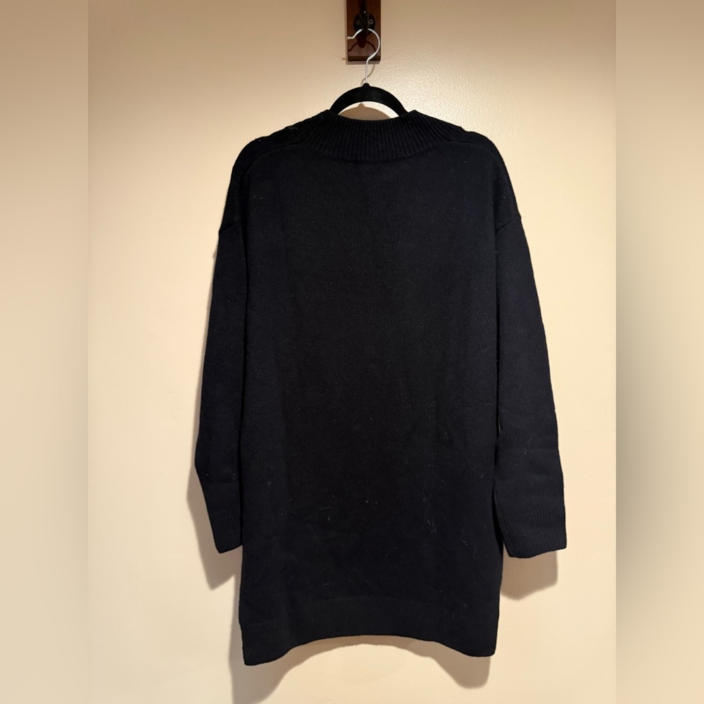 Dries Van Noten Black tunic sweater dress 100% merino wool small - Picture 13 of 15